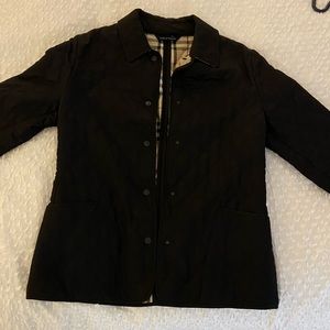 Burberry London Black Quilted Jacket